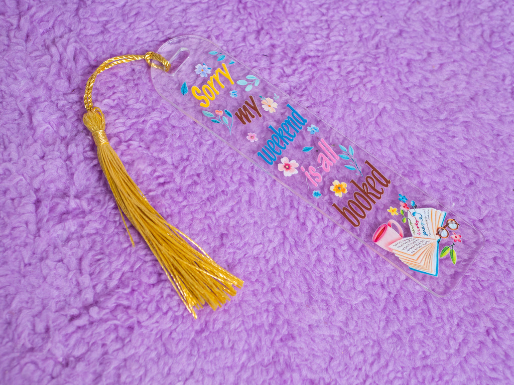 My Weekend is booked