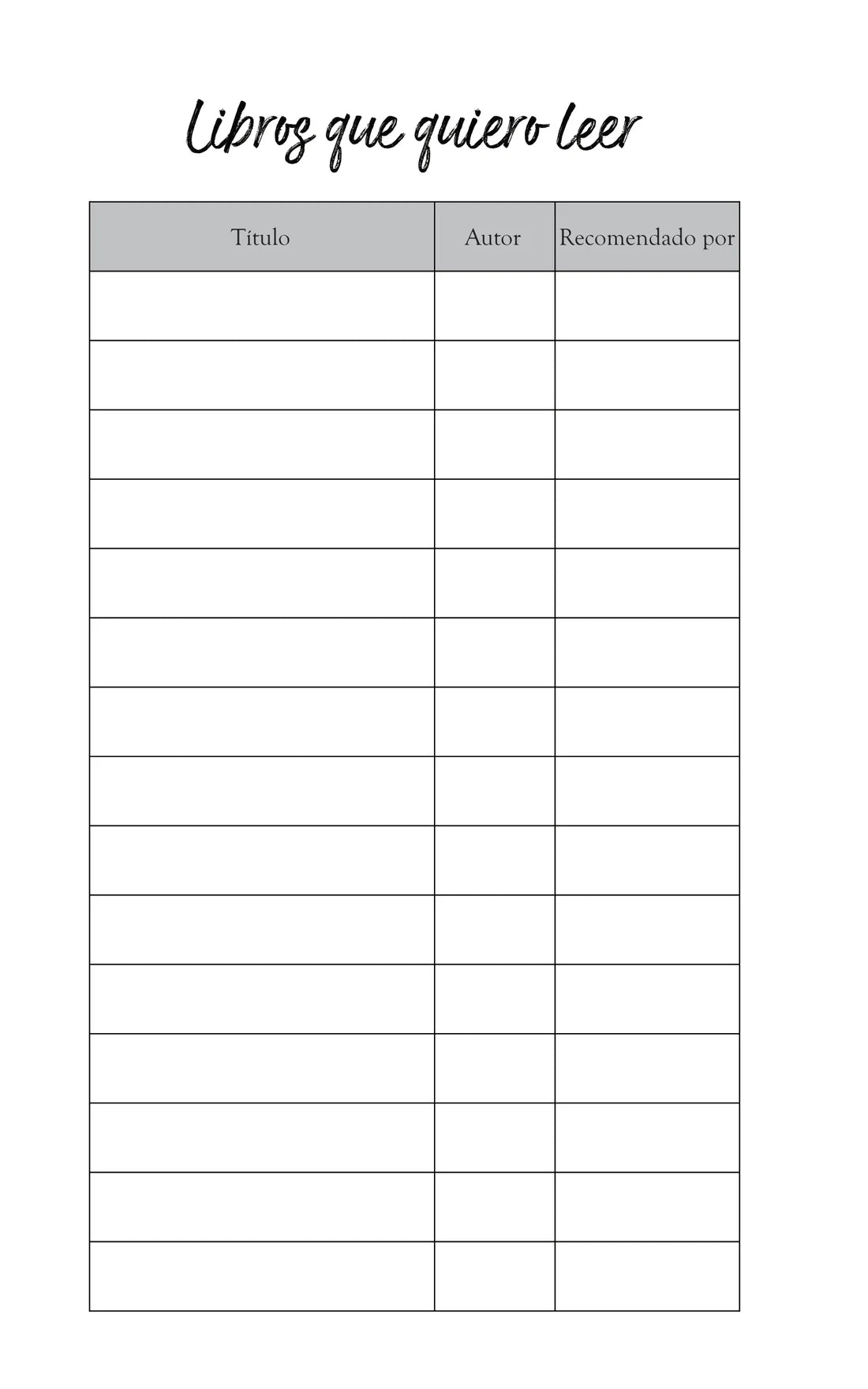 Mi Diario de Lectura