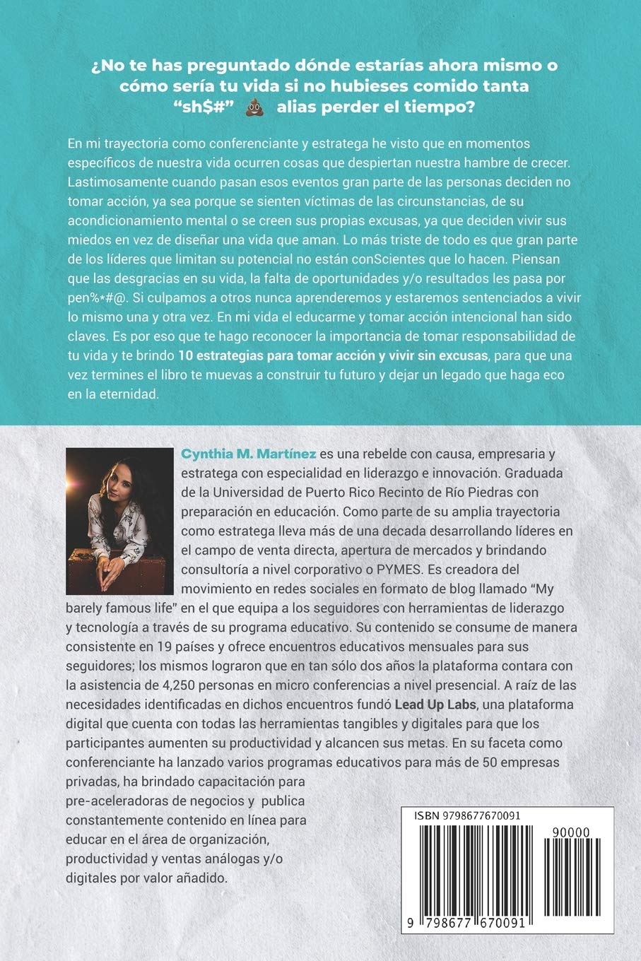 No te paso por pen%*#@: 10 ESTRATEGIAS PARA TOMAR ACCIÓN EN TU VIDA Y VIVIR SIN EXCUSAS